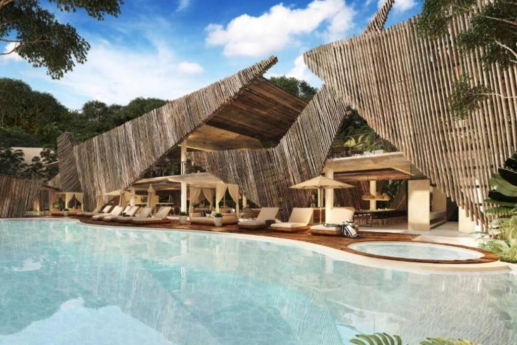 Loft En Aldea Zama Apartamento Tulum Exterior foto